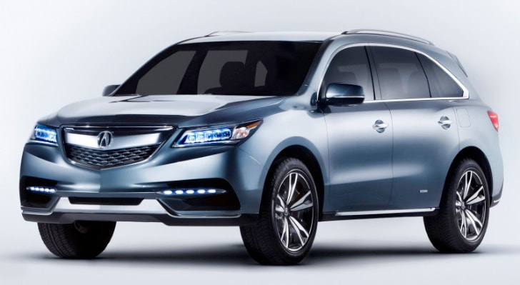 2013 Acura MDX concept front