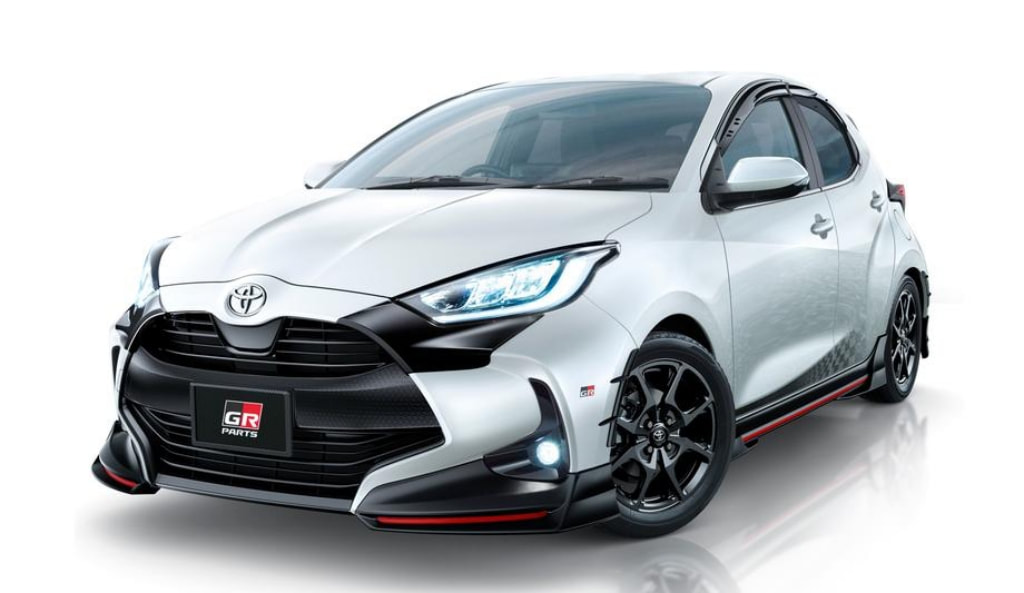 2020 Toyota Yaris with TRD Accessories