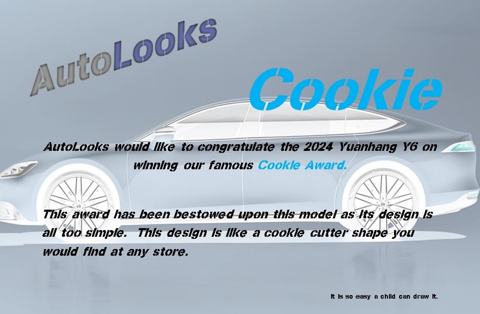 Yuanhang Y6 Cookie Award