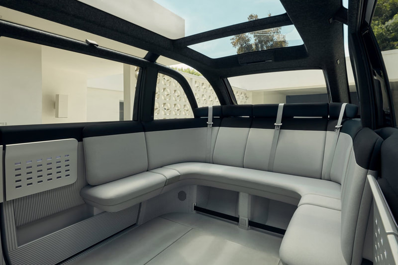 Canoo EV Van interior