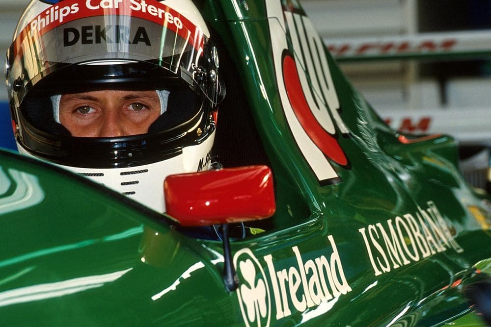Michael Schumacher jordan race car