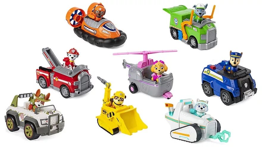 Paw Patrol vehicle toys