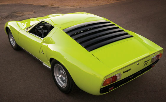 1966 Lamborghini Miura rear