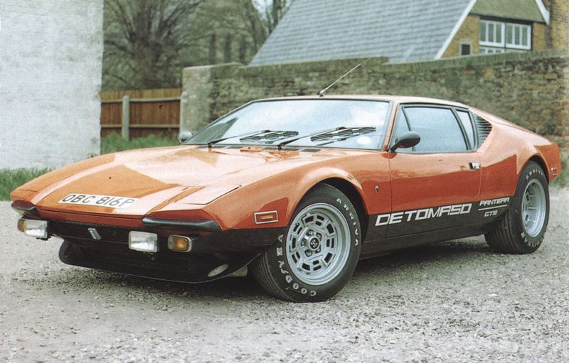 1974 De Tomaso Pantera GTS
