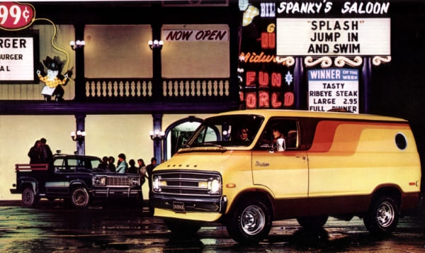 1976 Dodge B100 Street Van