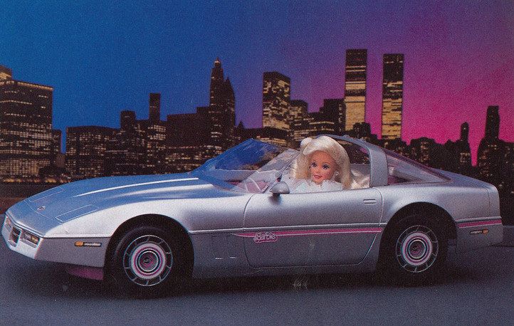 1983 Barbie Silver Vette