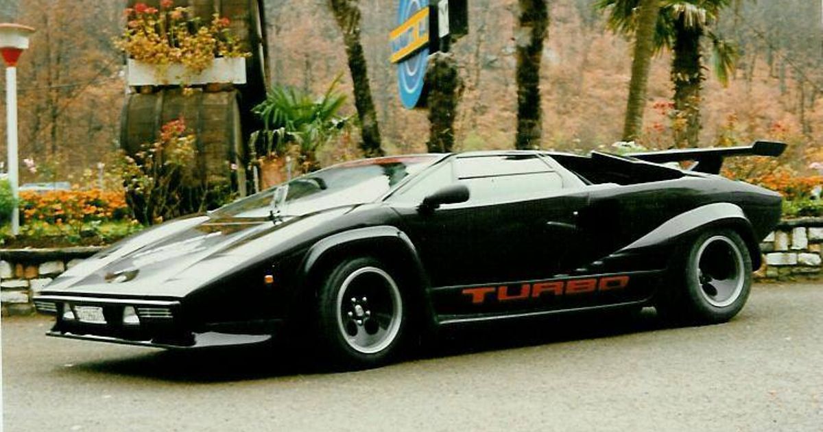 1984 Lamborghini Countach Max Bobnar Turbo LP500 S