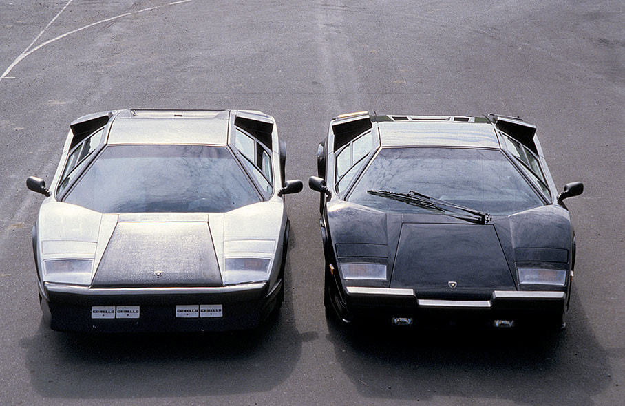 1987 Lamborghini Countach Evoluzione Prototype front