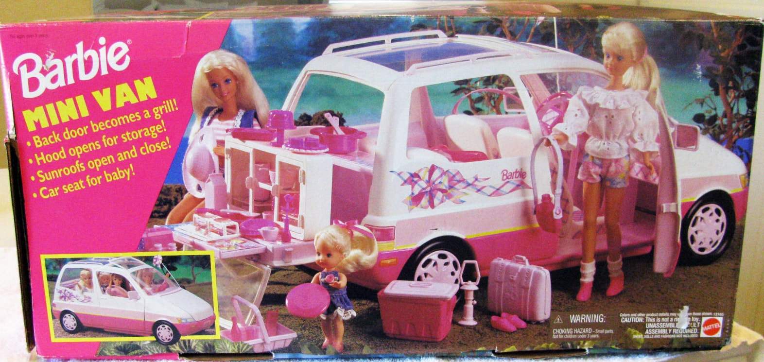 1996 Barbie Mini Van