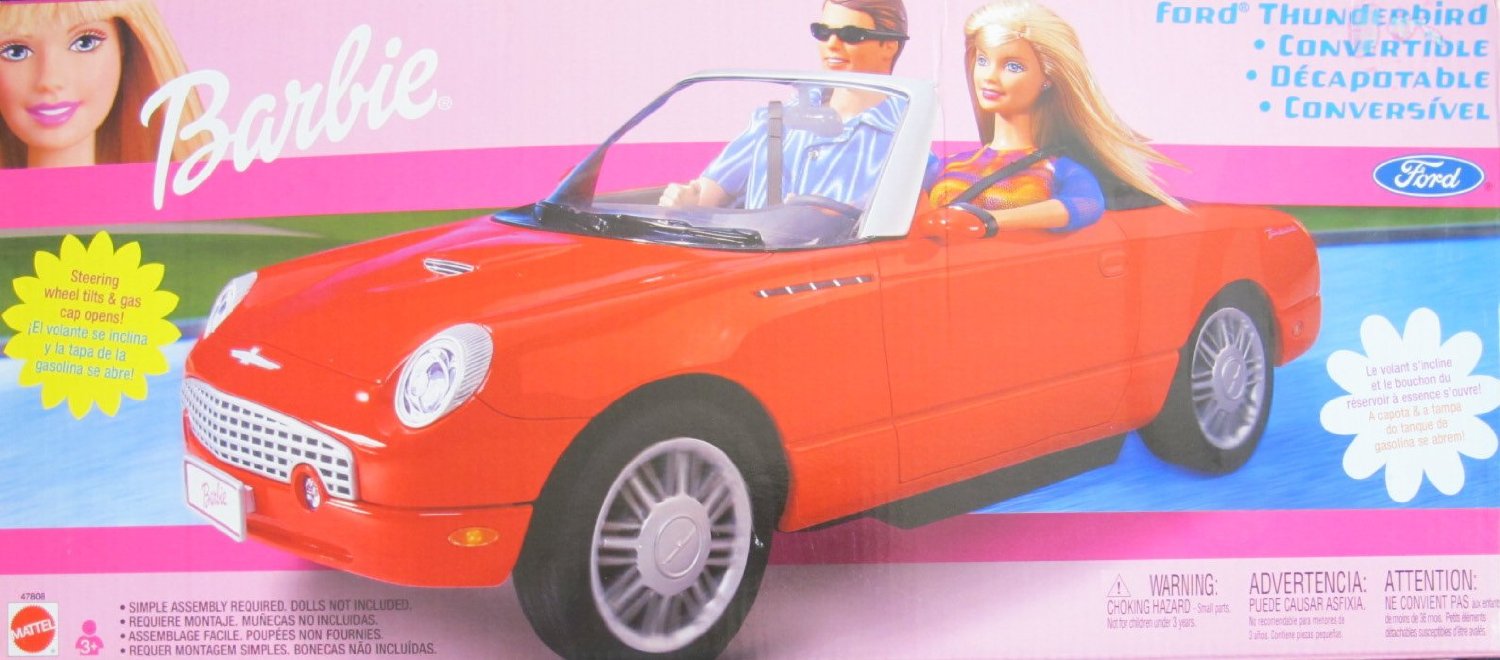 2002 Barbie Ford Thunderbird