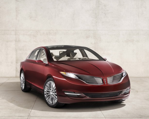 2012 Lincoln MKZ concept front