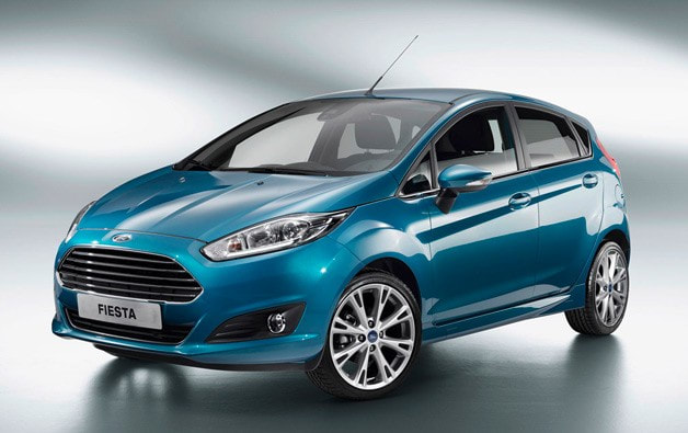 2012 Ford Fiesta front