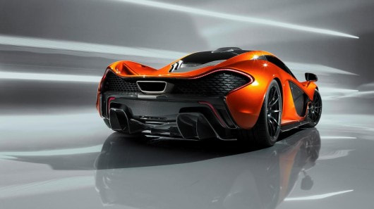 2012 McLaren P1 concept rear