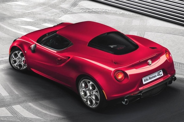 2014 Alfa Romeo 4C rear