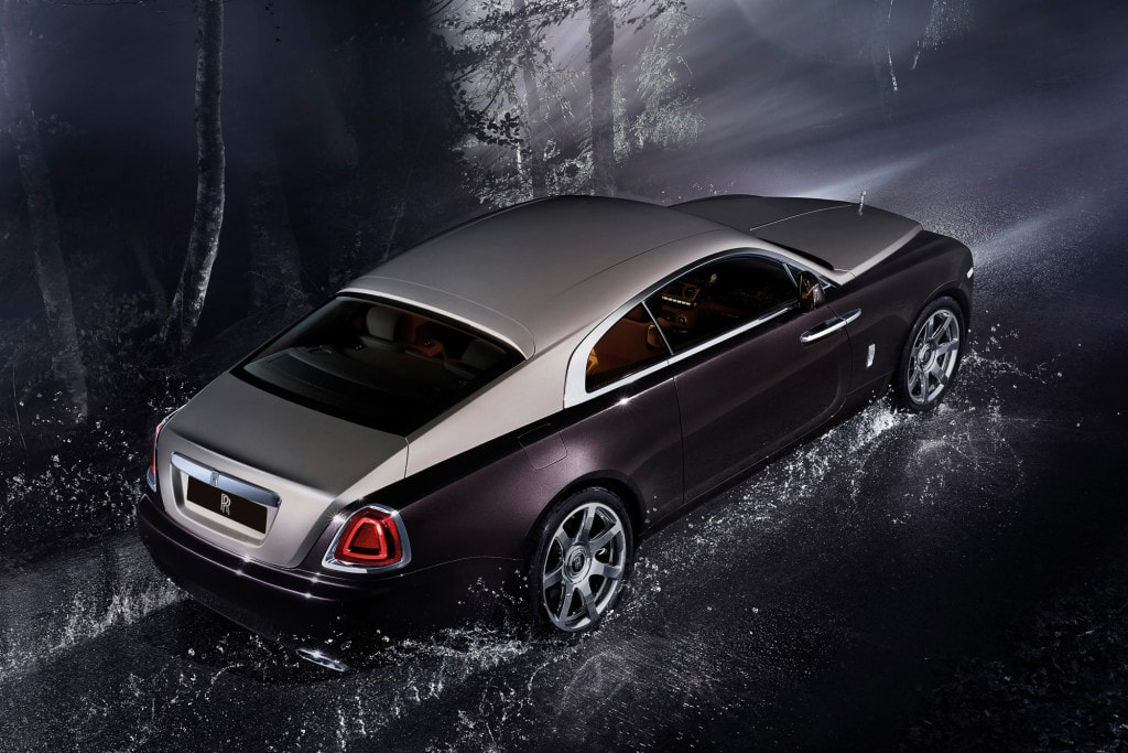 2014 Rolls Royce Wraith rear