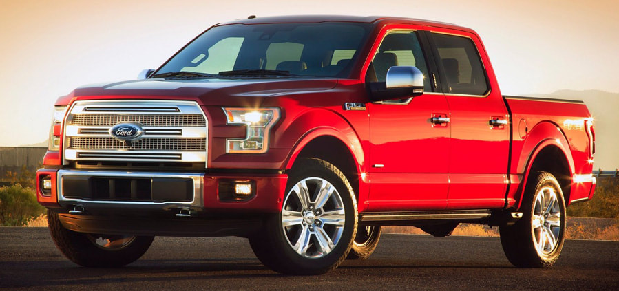 2015 Ford F-150 front