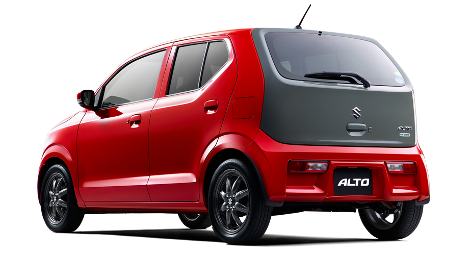 2016 Suzuki Alto rear
