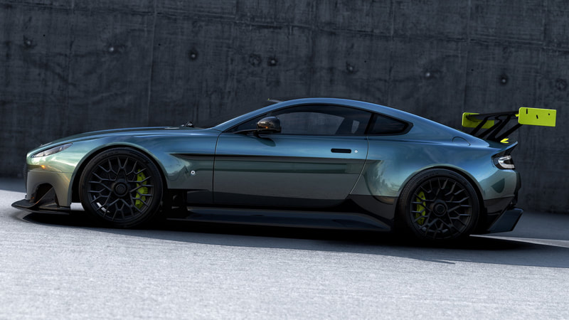 2018 Aston Martin V8 Vantage AMR side