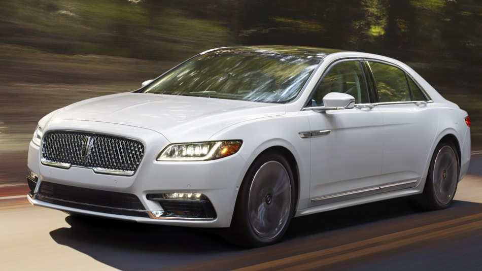 2018 Lincoln Continental front