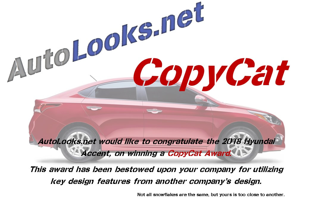 2018 Hyundai Accent CopyCat Award