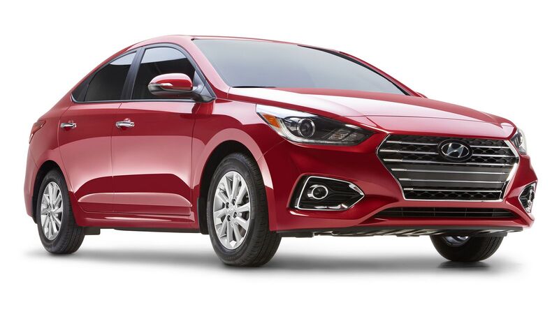 2018 Hyundai Accent front