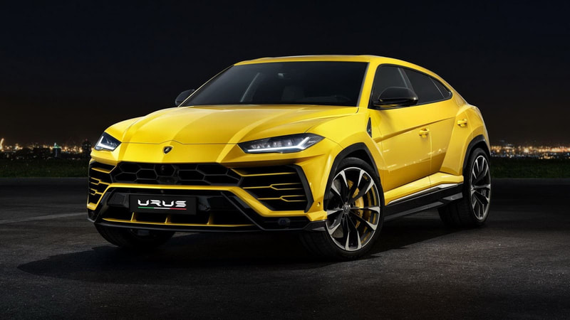 2019 Lamborghini Urus front