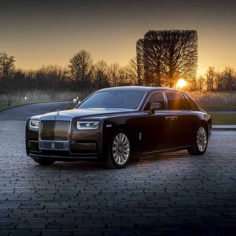 2020 Rolls Royce Phantom front end