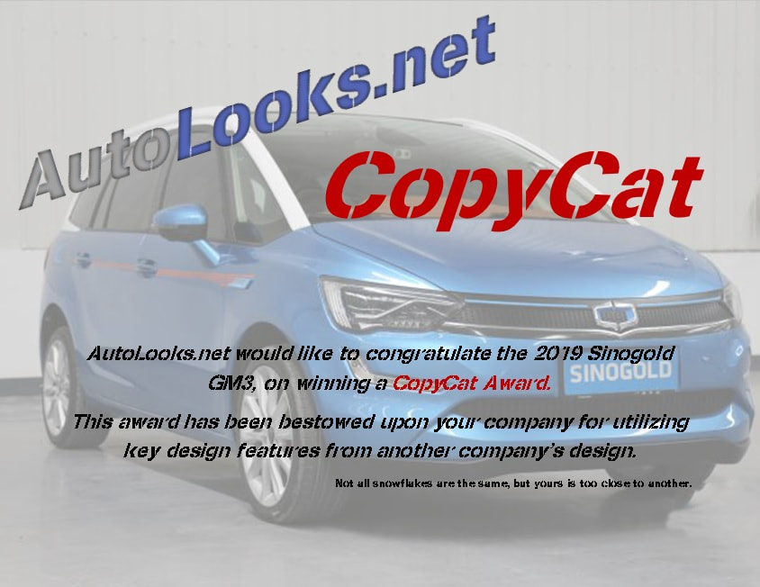 2020 Sinogold GM3 CopyCat Certificate
