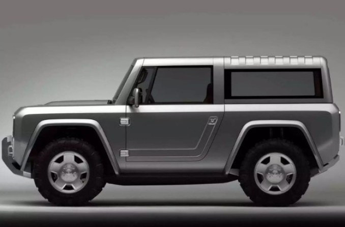 2004 Ford Bronco concept side