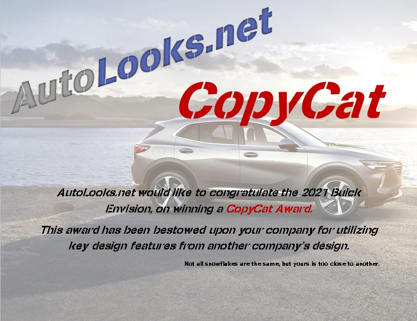 Buick Envision copycat award