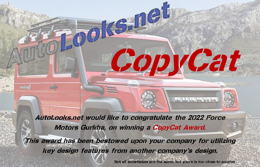 Force Motors Gurkha CopyCat Award
