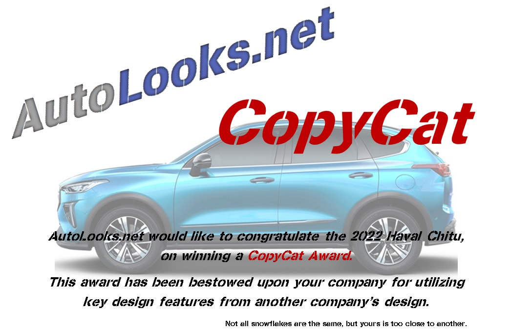 AutoLooks CopyCat Award - 2022 Haval Chitu
