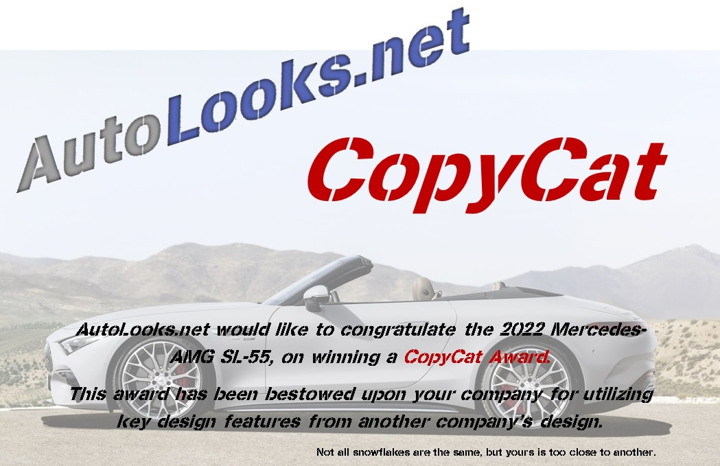 CopyCat Award - Mercedes-AMG SL55