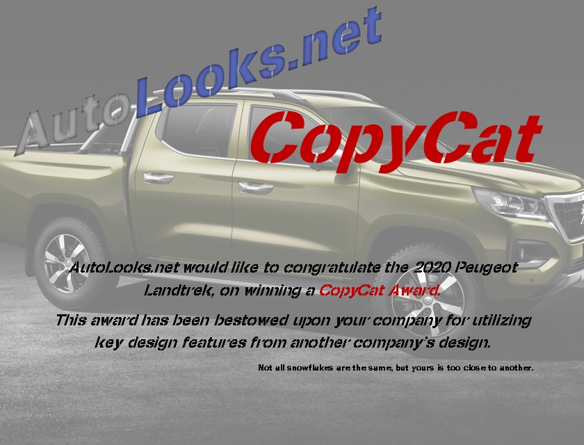 Peugeot Landtrek copycat award