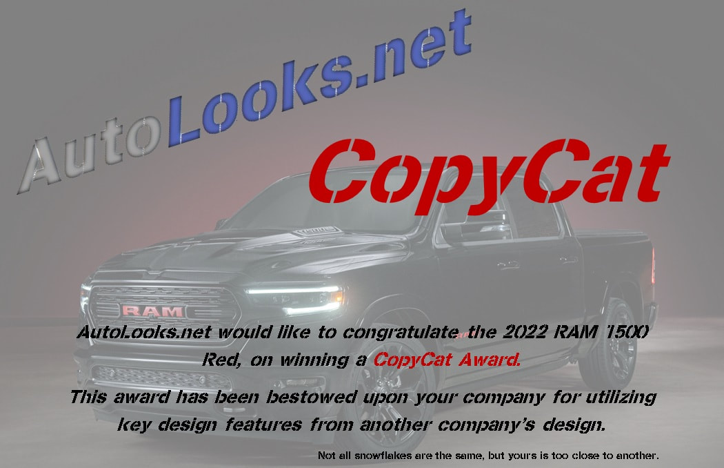 CopyCat Award - RAM 1500 Red
