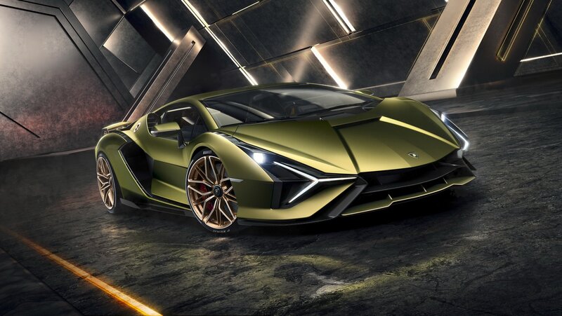 2021 Lamborghini Sian front