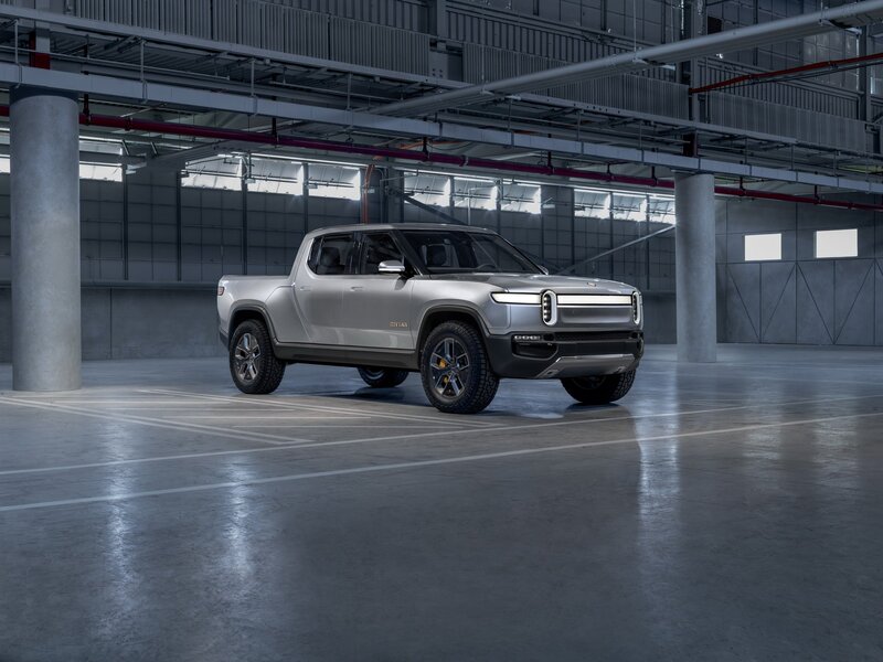 2021 Rivian R1T front