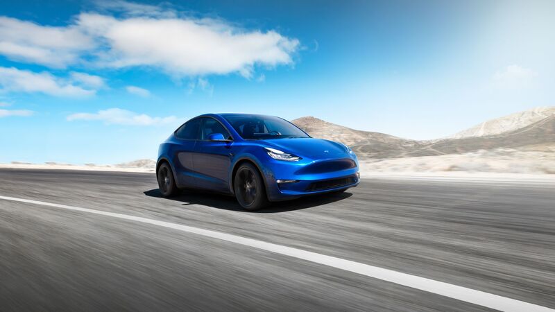 2021 Tesla Model Y front