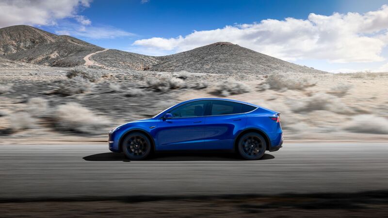 2021 Tesla Model Y side