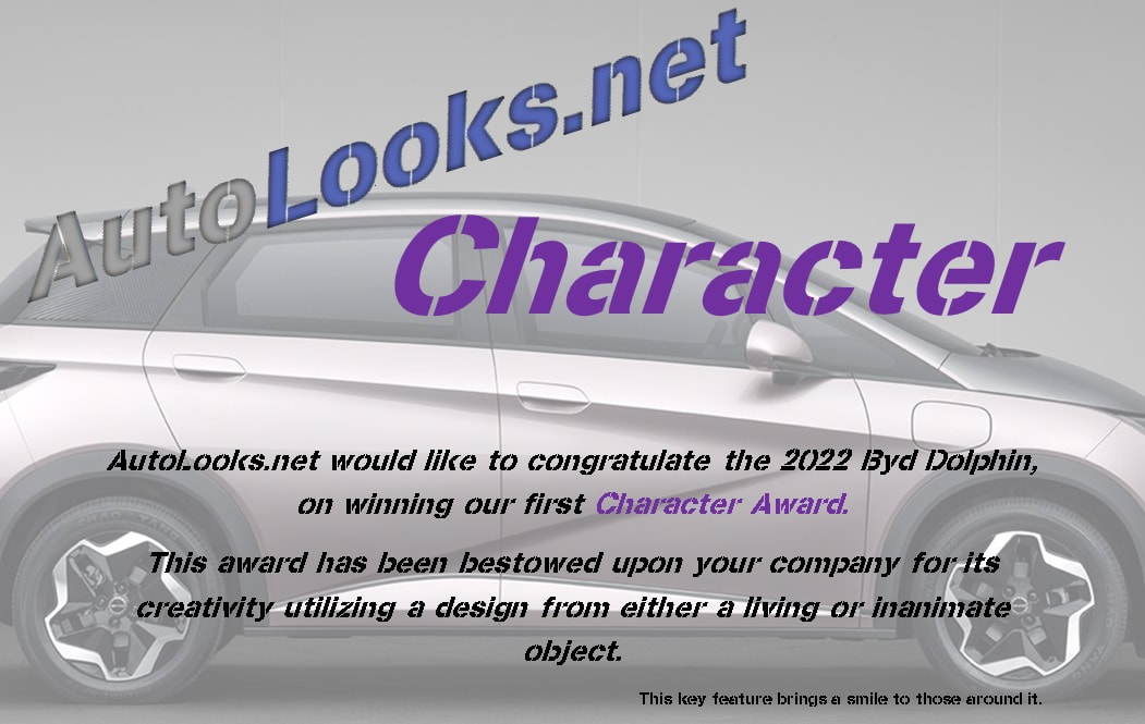 2022 Character Award - Byd Dolphin