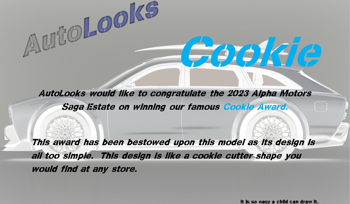 Cookie Award - Alpha Motors Saga Estate