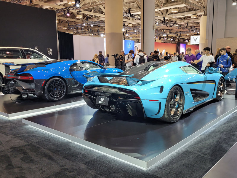 Chiron and Regera rear
