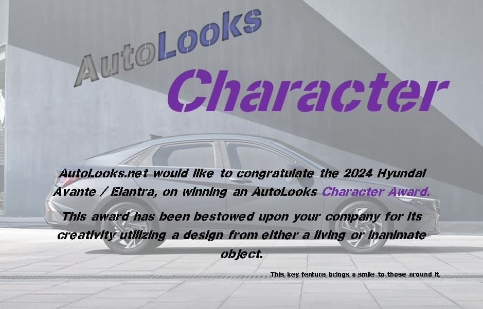 Hyundai Avante Character Award