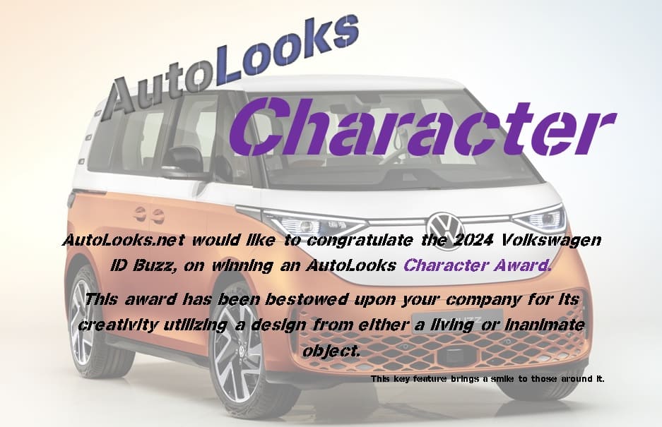 VW ID. Buzz Character Award