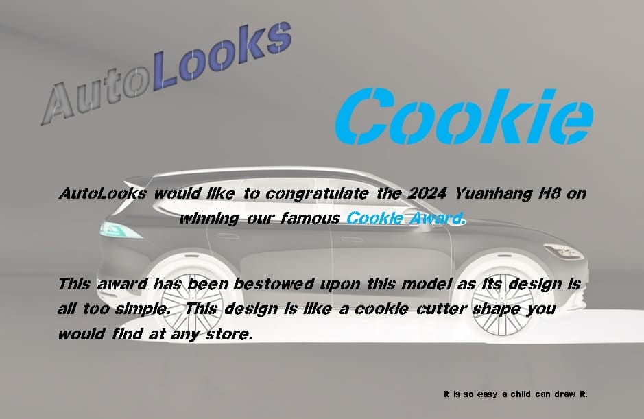 Yuanhang H8 Cookie Award