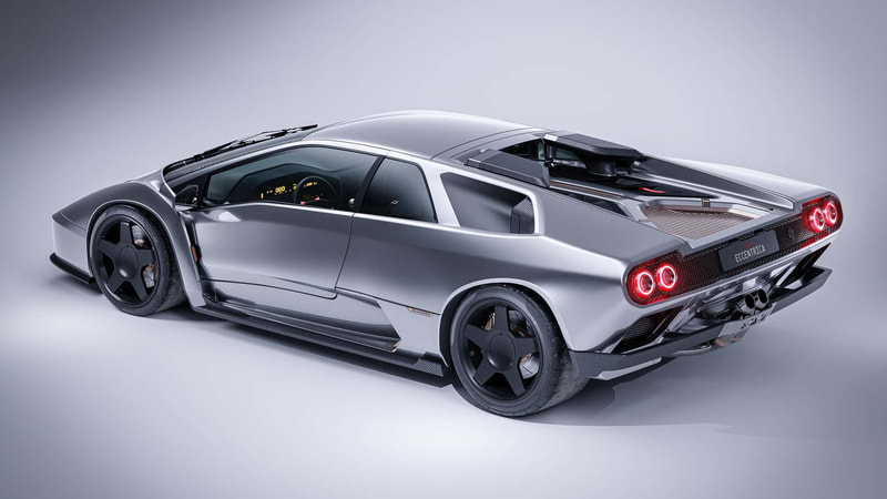 2024 Eccentrica Cars Lamborghini Diablo rear