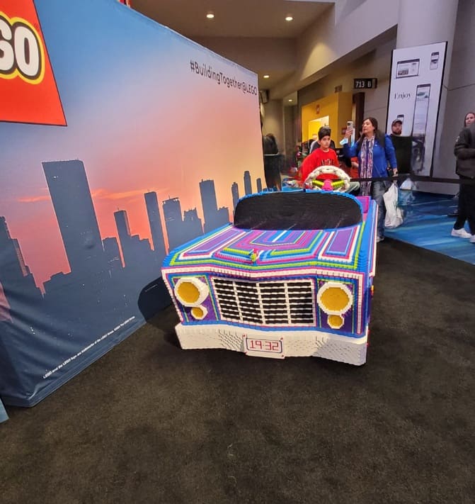 Lego Car with Hydraulics