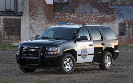 Chevrolet Tahoe Police front