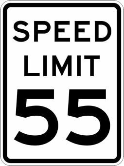 Speed Limit 55 Day
