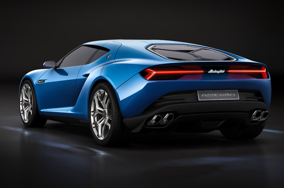 2014 Lamborghini Asterion concept rear